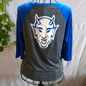 Duke Blue Devils Nike Raglan Sleeve Top